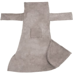 TecTake 403044 throw blanket Polyester Grey