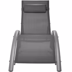 TecTake 403063 beach chair Grey Aluminium - Additional view 7