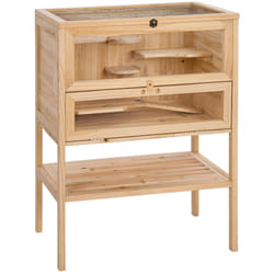 TecTake 403246 small animal habitat Brown
