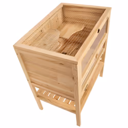 TecTake 403246 small animal habitat Brown - Additional view 4
