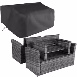 TecTake 403279 outdoor furniture set Grey - Additional view 5