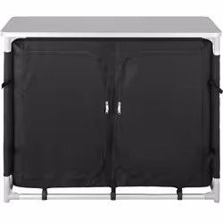 TecTake 403348 camping kitchen Black