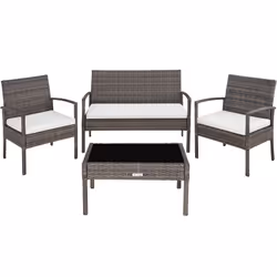 TecTake 403398 outdoor furniture set Grey
