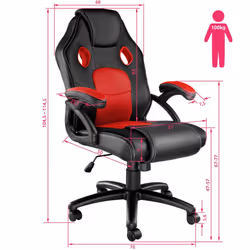 TecTake 403452 office/computer chair - Additional view 6