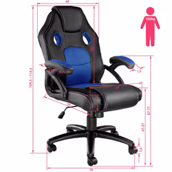 TecTake 403453 office/computer chair - Additional view 6