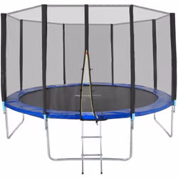 TecTake 403519, Black, Blue