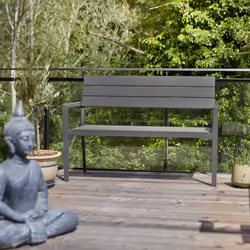TecTake 403547 outdoor bench Polystyrene