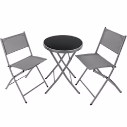 TecTake 403588, Grey, 2 seat(s), Adults & Children, Boy/Girl
