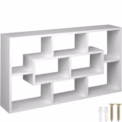 TecTake 403609, MDF, White
