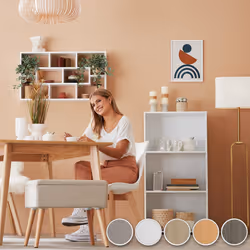 TecTake 403609 shelve MDF White