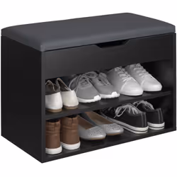 TecTake 403615 shoe organizer Black - Additional view 3