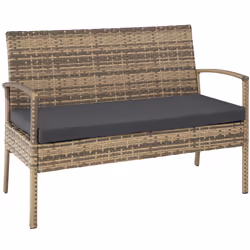 TecTake 403707 outdoor furniture set Brown