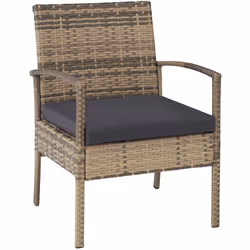 TecTake 403707 outdoor furniture set Brown