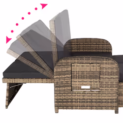 TecTake 403709 sofa 2 seat(s) Brown