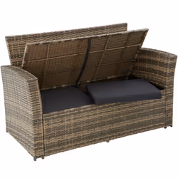 TecTake 403719 outdoor furniture set Brown