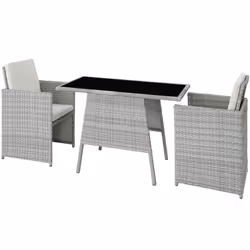TecTake 403732, Grey, 2 seat(s), Adults & Children, Boy/Girl