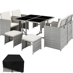 TecTake 403734 outdoor furniture set Grey