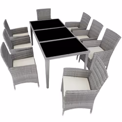 TecTake 403752 outdoor furniture set Grey - Additional view 4