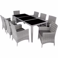 TecTake 403752 outdoor furniture set Grey - Additional view 6