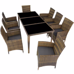 TecTake 403753 outdoor furniture set Brown - Additional view 4