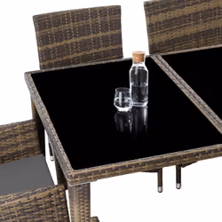 TecTake 403753 outdoor furniture set Brown - Additional view 5