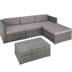 TecTake 403827 sofa 4 seat(s) Grey