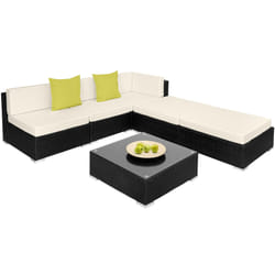 TecTake 403830 sofa 5 seat(s) Black