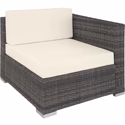 TecTake 403832 sofa 5 seat(s) Grey