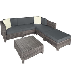 TecTake 403835 sofa 5 seat(s) Grey