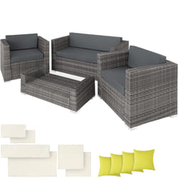 TecTake 403843 sofa 4 seat(s) Grey