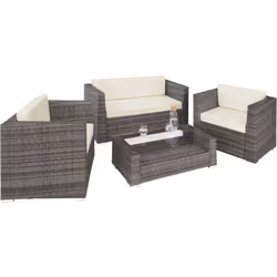TecTake 403843 sofa 4 seat(s) Grey
