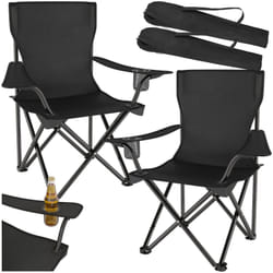 TecTake 403875 camping chair Black