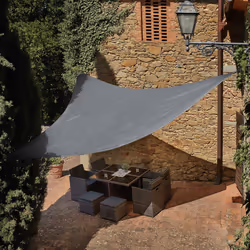 TecTake 403886 shade sail Grey