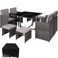 TecTake 403901 outdoor furniture set Grey