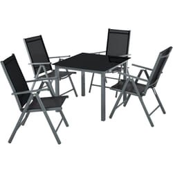 TecTake 403905 outdoor furniture set Grey