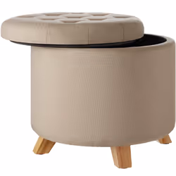 TecTake 403966, Sand, Polyester, MDF