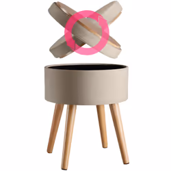 TecTake 403972 pouffe/ottoman