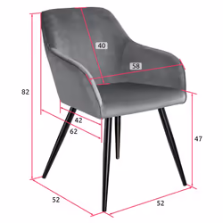 TecTake 404035 living room furniture set Grey
