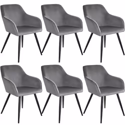TecTake 404036, Grey, 6 seat(s)