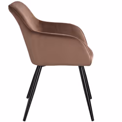 TecTake 404045 living room furniture set Black, Brown