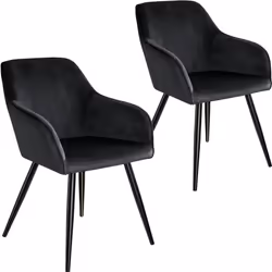 TecTake 404050, Black, 2 seat(s)