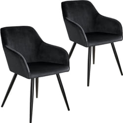 TecTake 404050 living room furniture set Black