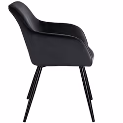 TecTake 404050 living room furniture set Black