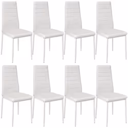 TecTake 404120, White, 8 seat(s)