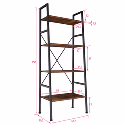 TecTake 404148 industrial shelving/rack Wood - Additional view 6