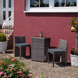TecTake 404210 outdoor furniture set Grey