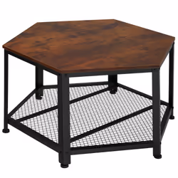 TecTake 404225, Coffee table, Wood