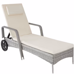 TecTake 404242, Grey, Polyester, Aluminium, 11.1 kg