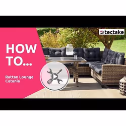TecTake 404251 sofa Brown