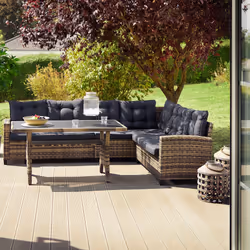 TecTake 404251 sofa Brown